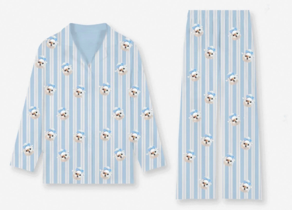 Custom design Milk Silk Pajama Set5