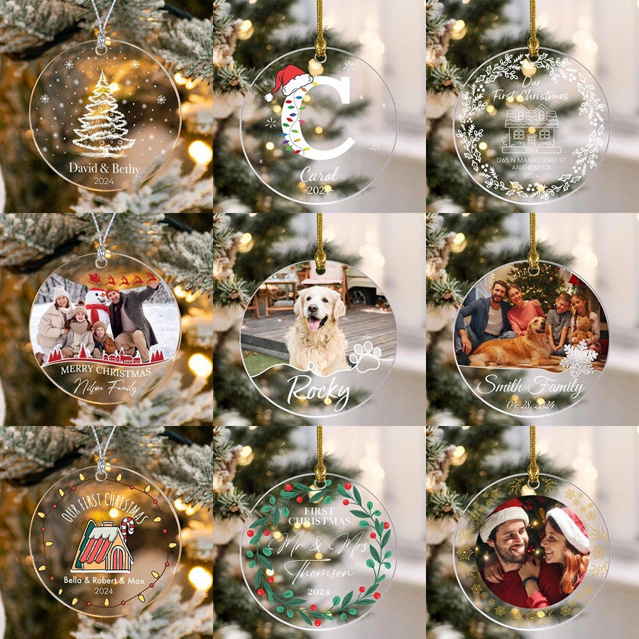 Custom Ornament for Couples