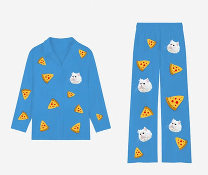 Custom design Milk Silk Pajama Set3