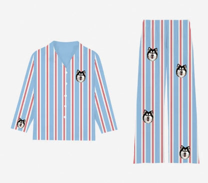 Custom design Milk Silk Pajama Set4