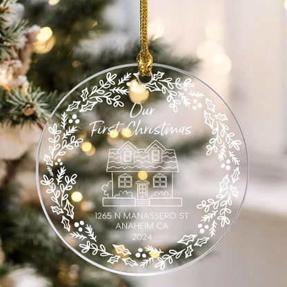 Custom Family Christmas Ornament