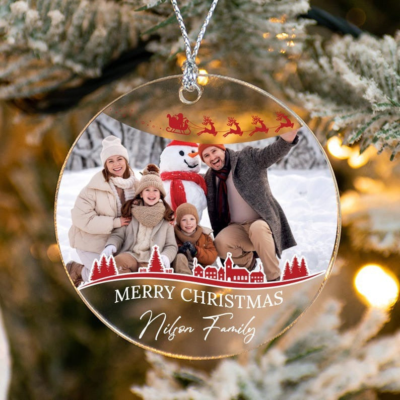 Personalized First Christmas Ornament
