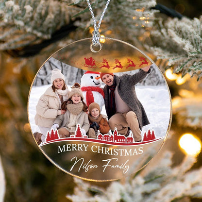 Personalized First Christmas Ornament