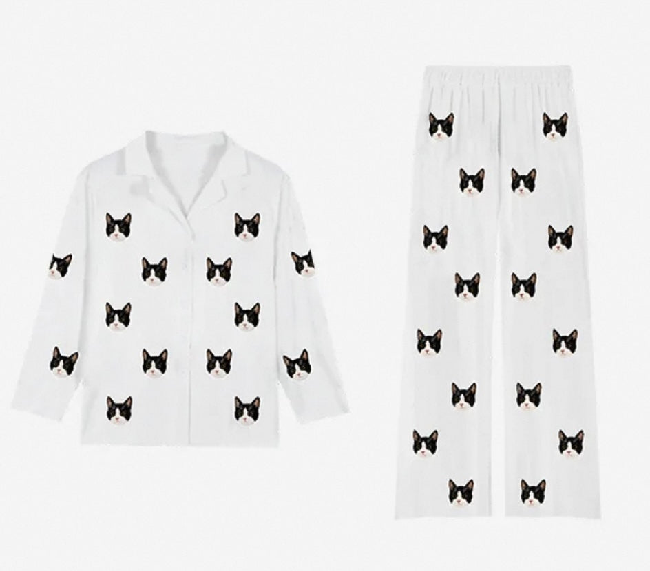 Custom Unisex Milk Silk Pajamas Set