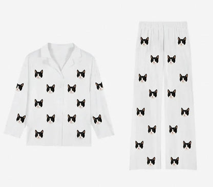 Custom Unisex Milk Silk Pajamas Set