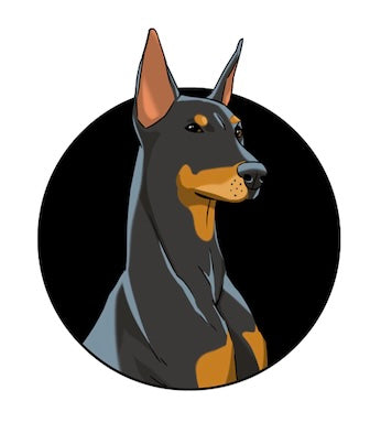 Perfect for gifts cartoon pet portrait