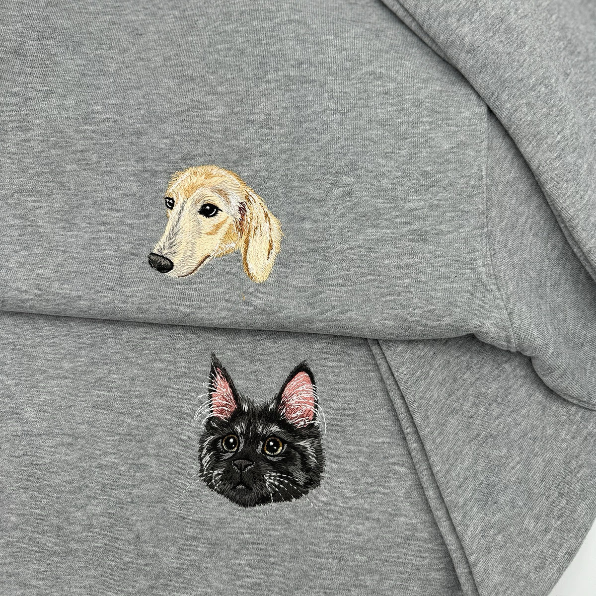 Premium for embroidery cotton-blend fabric • Machine washable