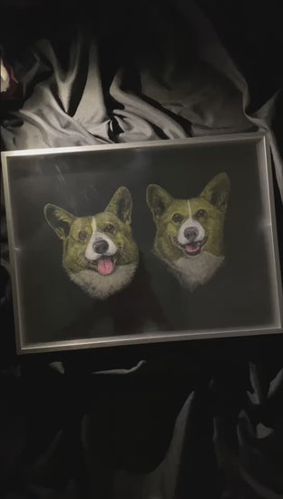 Best friend pet painting
Unique gifts for pet lovers
Museum-grade acrylic painting