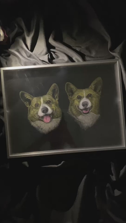 Best friend pet painting
Unique gifts for pet lovers
Museum-grade acrylic painting