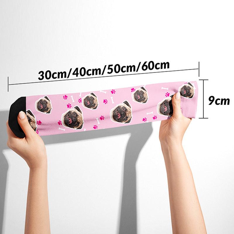 Custom Pet Face Socks - Petomise NZ
