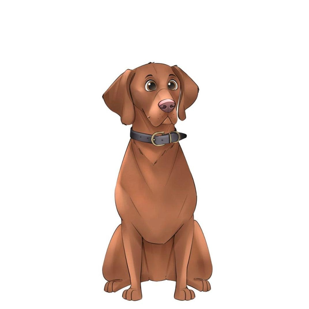 Custom Pet Portrait (Digital Download) - Disney Style - Petomise NZ
