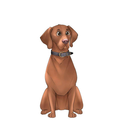 Custom Pet Portrait (Digital Download) - Disney Style - Petomise NZ