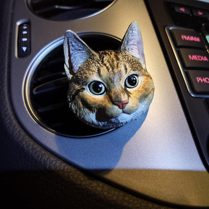 Custom Pet Photo Face Car Freshener - Petomise NZ