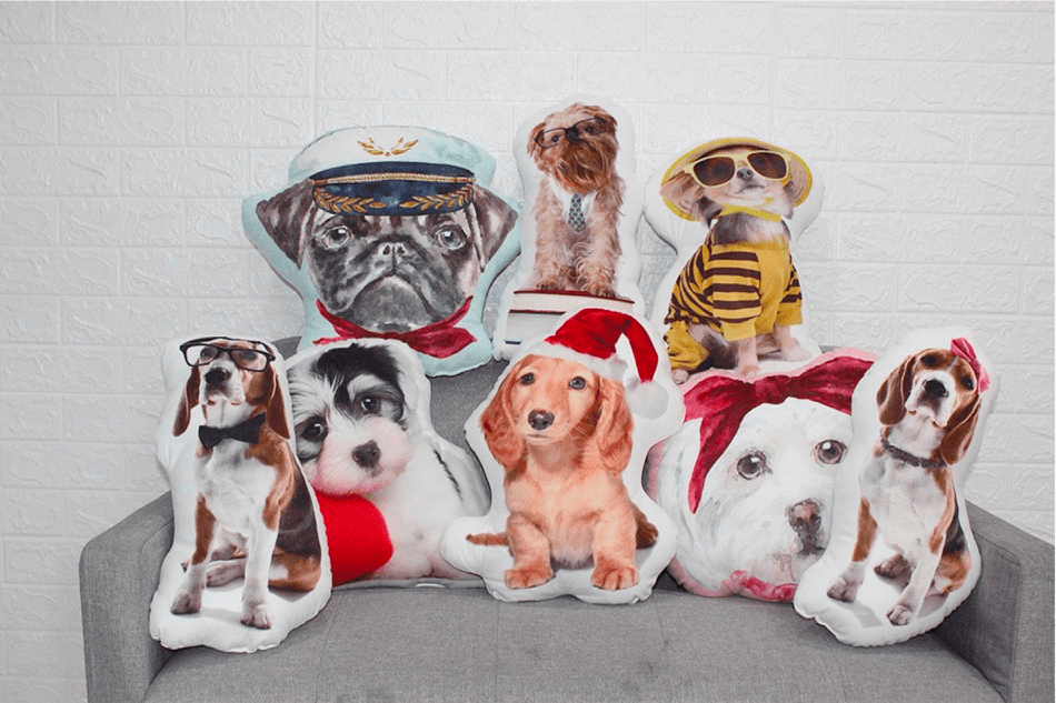 Custom Pet Cushion 3D - Personalised with Photos - Petomise NZ