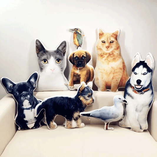 Custom Pet Cushion 3D - Personalised with Photos - Petomise NZ