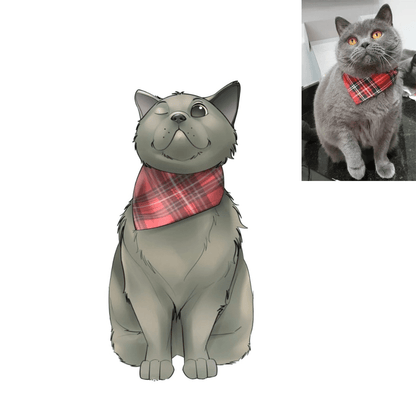 Custom Pet Portrait (Digital Download) - Disney Style - Petomise NZ