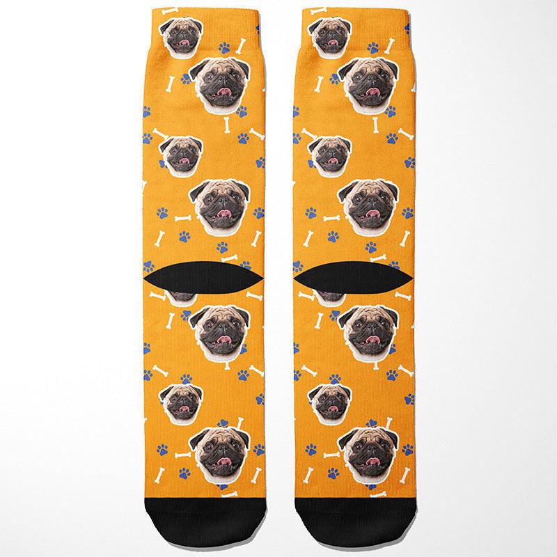 Custom Pet Face Socks - Petomise NZ