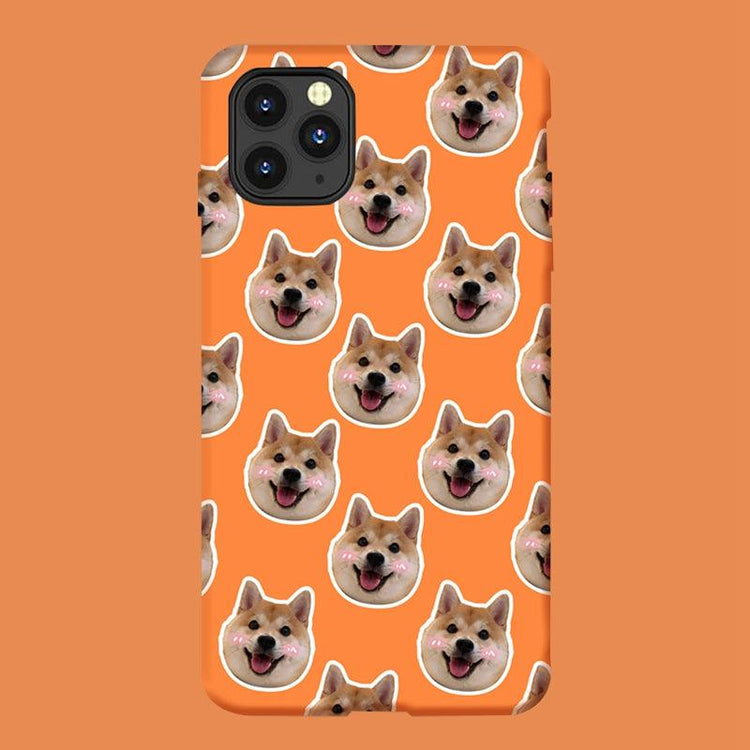 Custom Face Pattern Phone Case - Petomise NZ