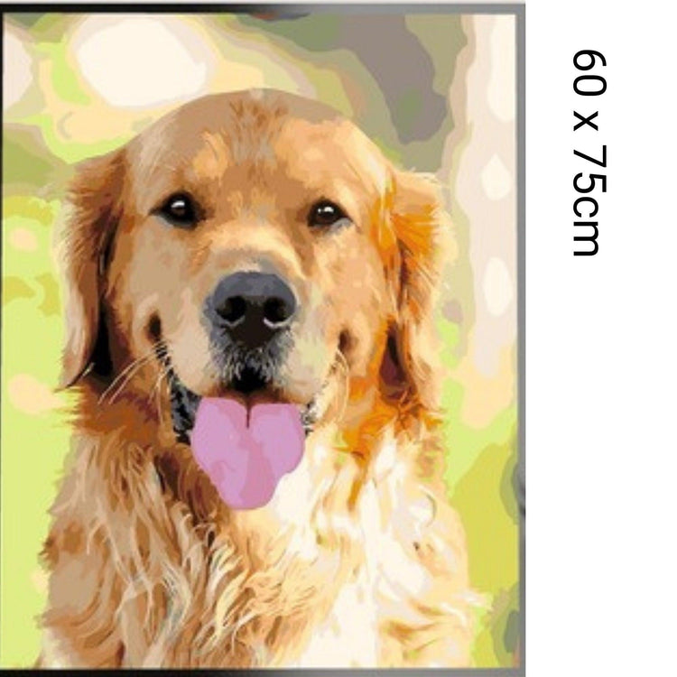 Custom Paint by Numbers Pet Portrait Kit - Petomise NZ