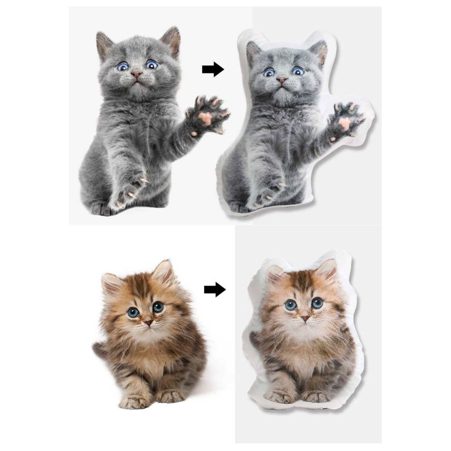 Custom Pet Cushion 3D - Personalised with Photos - Petomise NZ