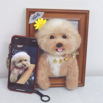 Handcrafted Felted Wool 3D Painting - Customise with Photos - Petomise NZ