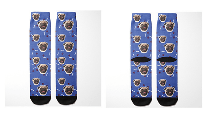Custom Pet Face Socks - Petomise NZ