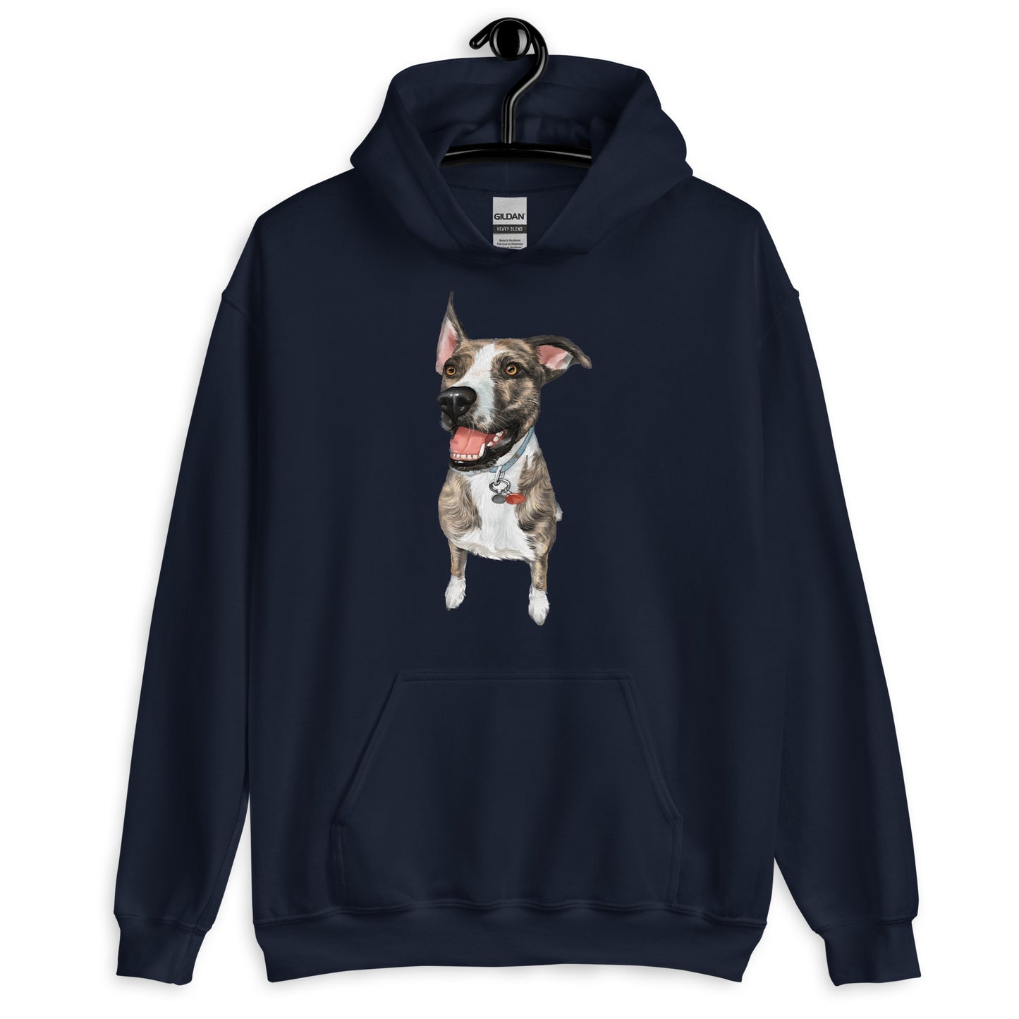  Custom pet photo print hoodie (unisex)