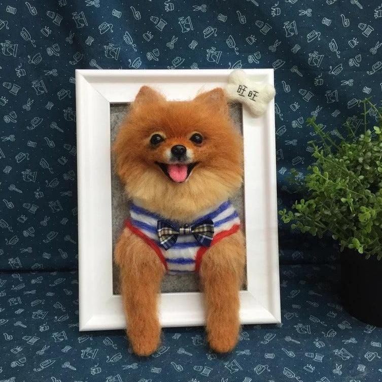 Handcrafted Felted Wool 3D Painting - Customise with Photos - Petomise NZ