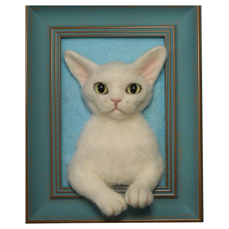 Handcrafted Felted Wool 3D Painting - Customise with Photos - Petomise NZ